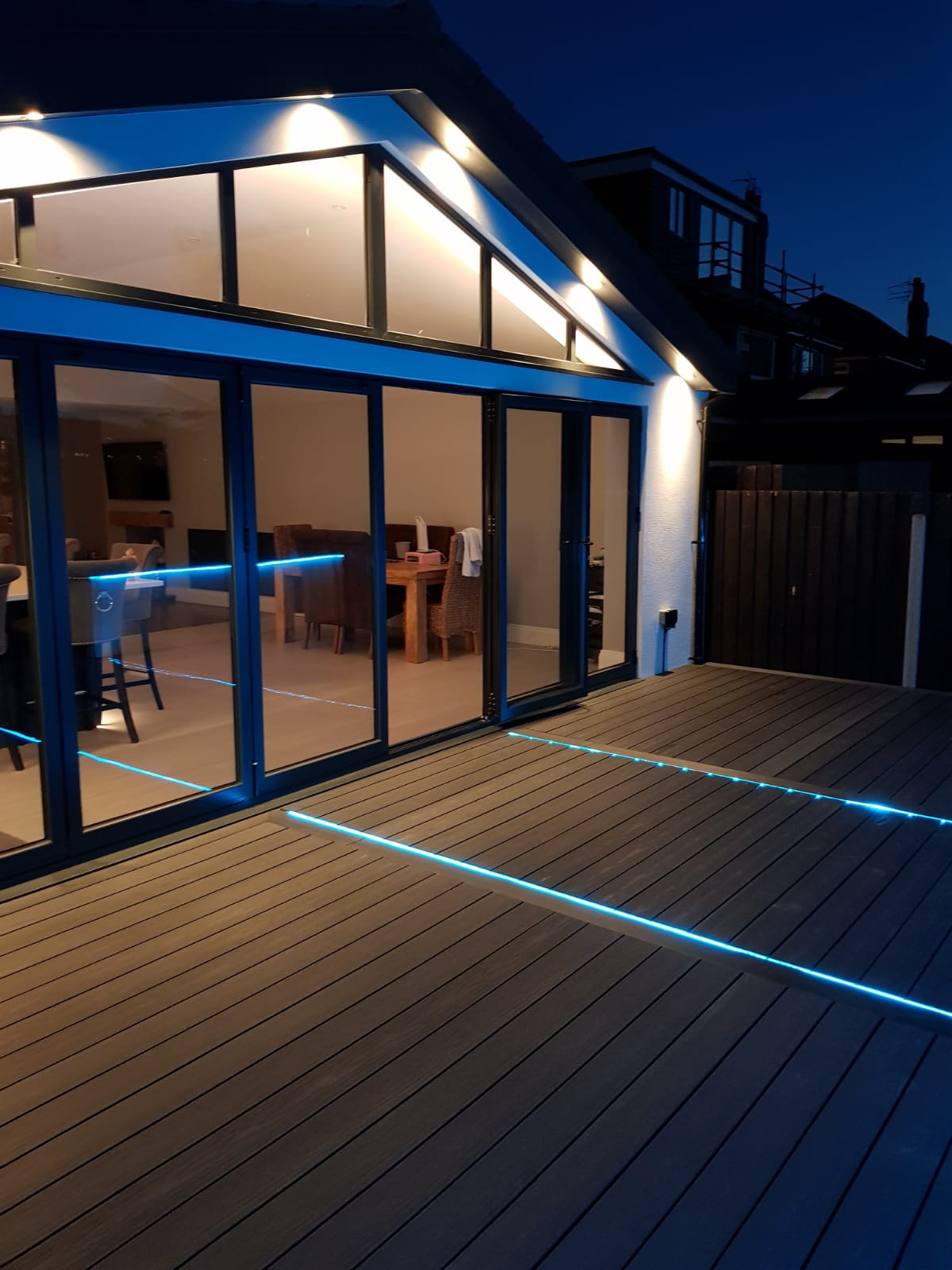 Open Kitchen Diner Extension With Outdoor Space - CK Architectural