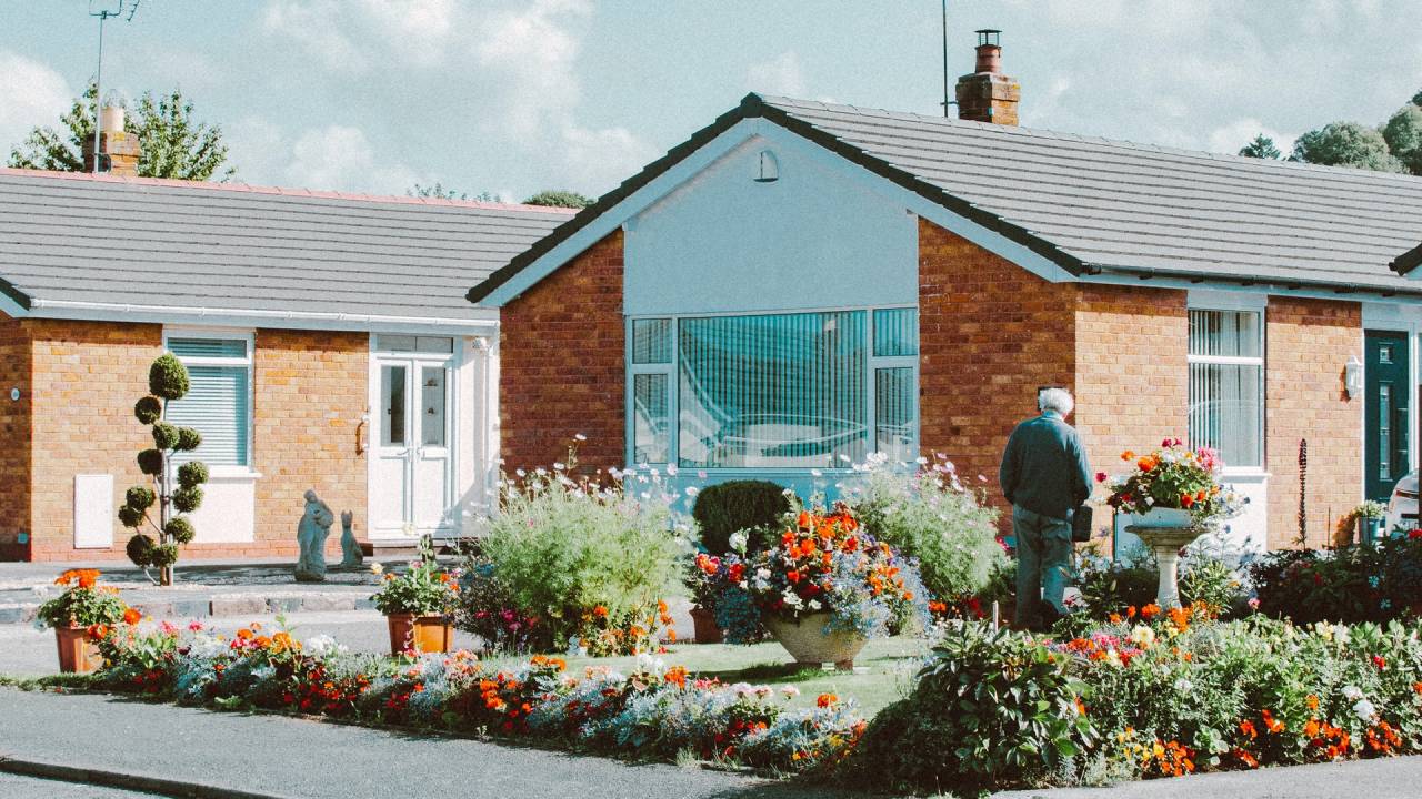 Photo of bungalow before extending