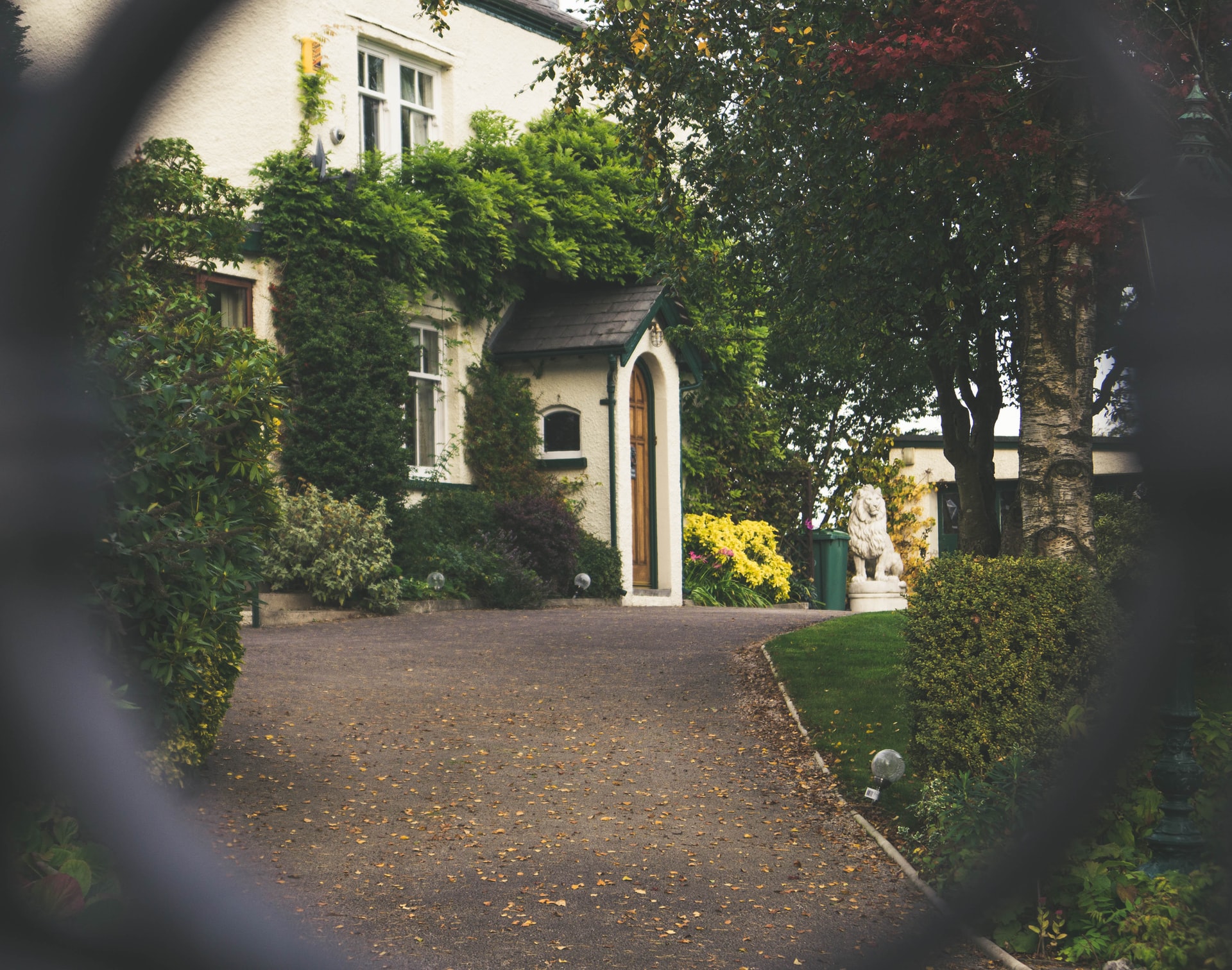 Property in a conservation area awaiting permitted development